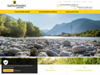baltschieder.ch Webseite Vorschau