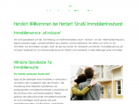 immobilien-strassl.at Webseite Vorschau