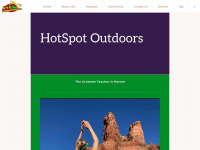hotspotoutdoors.com Webseite Vorschau
