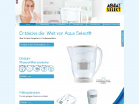 aquaselect.com Webseite Vorschau