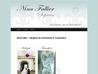 nina-fallier.com Webseite Vorschau