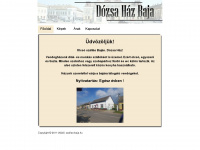 szallas-baja.hu Webseite Vorschau