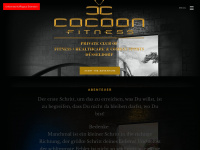 cocoon-fitness.de Webseite Vorschau