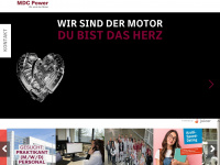 mdc-power.com Webseite Vorschau