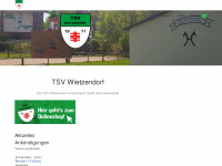 tsv-wietzendorf.de Webseite Vorschau