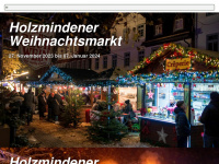 weihnachtsmarkt-holzminden.de Webseite Vorschau