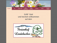 ferienhof-lindebacher.com Webseite Vorschau