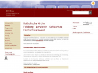 kath-hochschwarzwald.de Webseite Vorschau