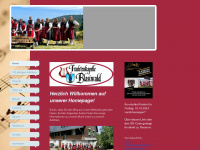 musikverein-blasiwald.de Webseite Vorschau