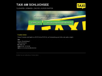 taxi-schluchsee.de Webseite Vorschau