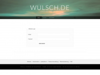 wulsch.de Webseite Vorschau