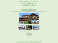 haus-rusch.de Webseite Vorschau