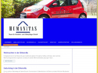 humanitas-team.de Webseite Vorschau