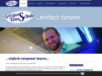 gregors-tanzschule.de Webseite Vorschau
