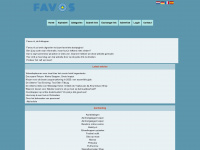 favos.nl Webseite Vorschau
