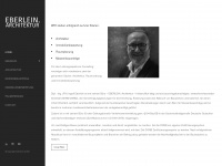 eberlein-architektur.de Webseite Vorschau