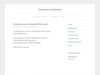 schachbezirk-oberberg.de Webseite Vorschau