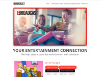 ebroadcast.com.au Webseite Vorschau