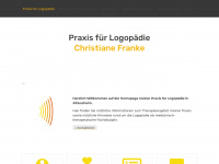 logopraxisfranke.de Webseite Vorschau