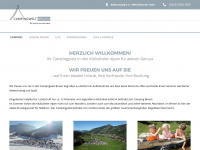camping-brixen.at Webseite Vorschau