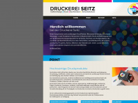 druck-seitz.at Webseite Vorschau