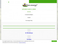 freeenergy.ch Webseite Vorschau