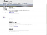 spacetecrocketry.com Webseite Vorschau