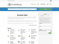d-gastro.de Webseite Vorschau