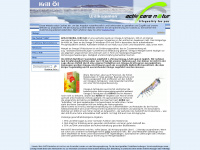 krill-oel.de Webseite Vorschau