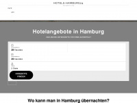 hotels-hamburg24.com Webseite Vorschau