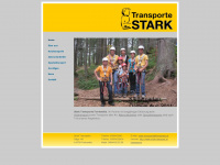 stark-transport.at Webseite Vorschau