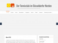 angermunder-tc.de Webseite Vorschau
