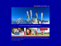schiregionen.at Webseite Vorschau