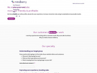 mindberry.com Webseite Vorschau