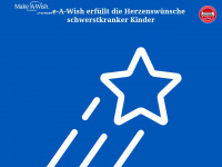 make-a-wish.at Webseite Vorschau