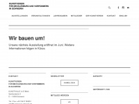 kunstverein-schwerin.de Webseite Vorschau