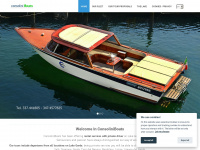 consoliniboats.com Webseite Vorschau