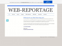 web-reportage.de.tl Webseite Vorschau