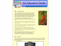 artadventuresstudio.com Webseite Vorschau