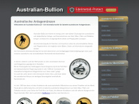 australian-bullion.de Webseite Vorschau