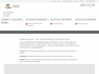 aesculap-akademie.de Webseite Vorschau