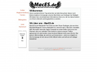 maces.de Webseite Vorschau