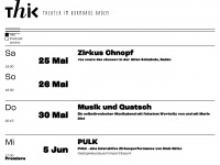 thik.ch Webseite Vorschau