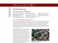 bassinplatz.de Webseite Vorschau