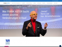 frank-astor.com Webseite Vorschau