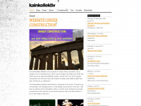 kainkollektiv.de Webseite Vorschau