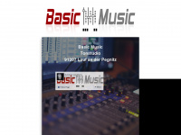 basicmusic.de Webseite Vorschau
