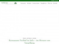 freihofsulz.at Webseite Vorschau