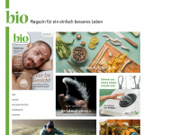 biomagazin.at Webseite Vorschau