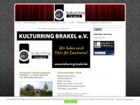 kulturring-brakel.de Webseite Vorschau